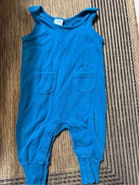 Hanna Andersson Teal Blue One-Piece Bodysuit